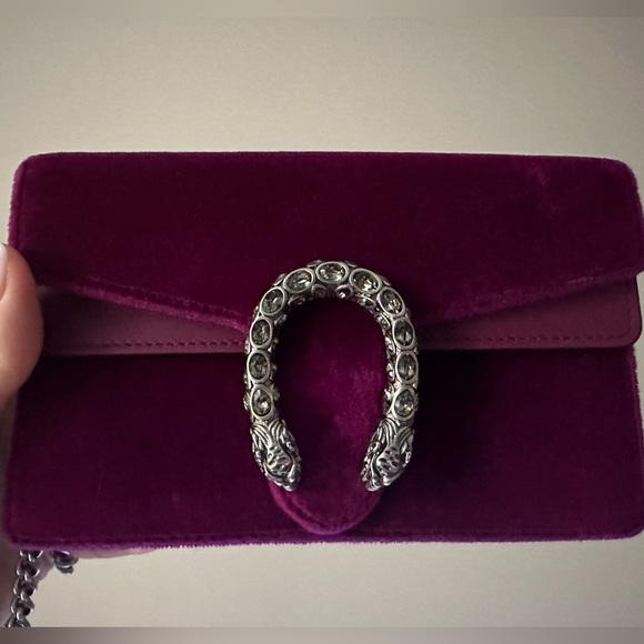 GUCCI SUPER MINI VELVET DIONYSUS - Picture 10 of 10